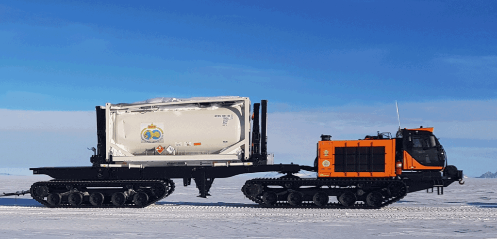 PRINOTH PANTHER 5th Wheel Powered Trailer Dolly Fith wheel bogey rubber tracks