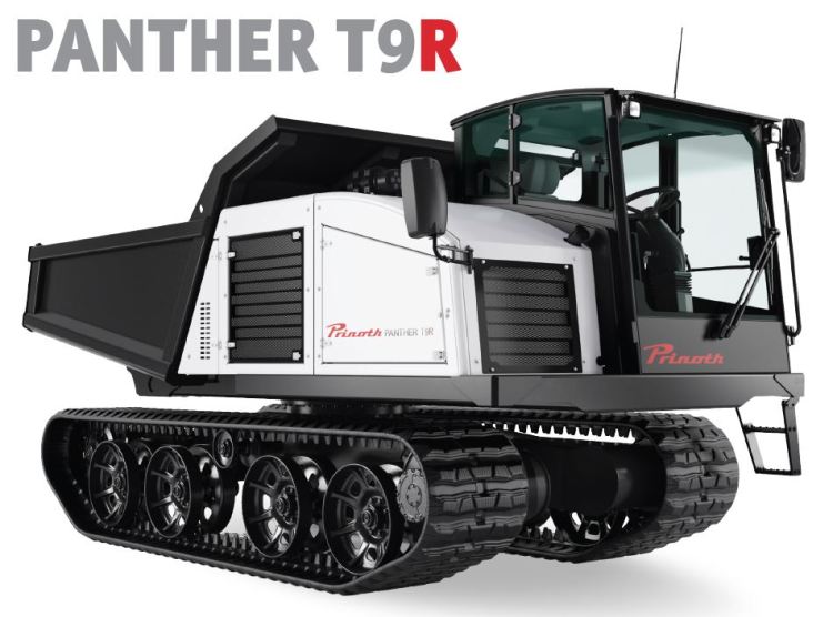 BRADLEYS New Panther T9R Tracked Dumper 11ton class 360° slew